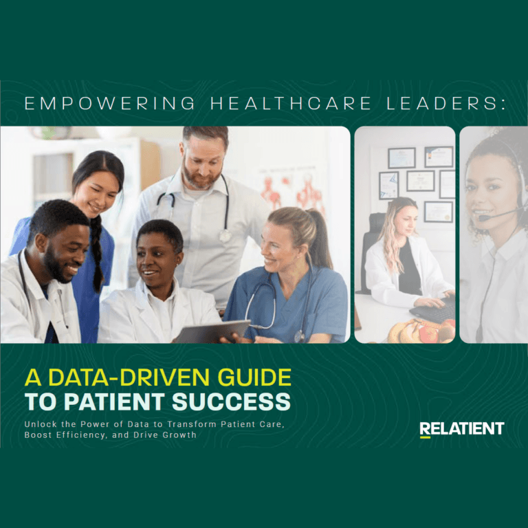Data Drive Guide to Patient Success eBook graphic