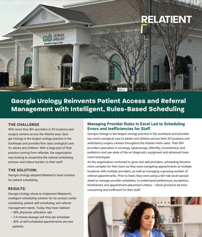 case study thumbnail image of GA Urology patient access