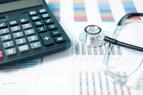 Patient costs estimates within Dash financial clearance