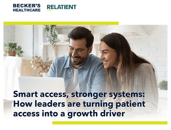 Becker's Healthcare Relatient study cover image