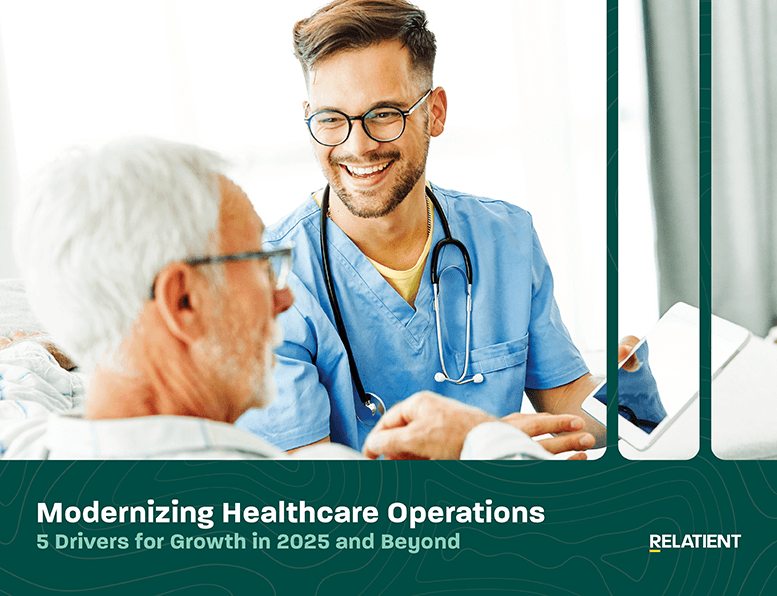 Modernizing Healthcare Operations cover graphic