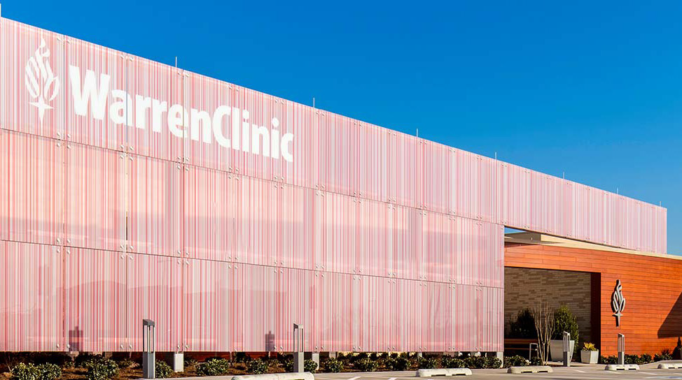 warren clinic - 112 locations - 600 providers