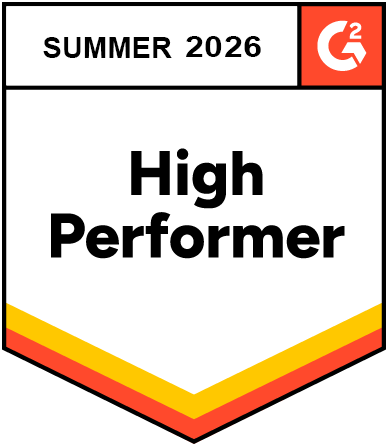 G2 high performer badge summer 2026
