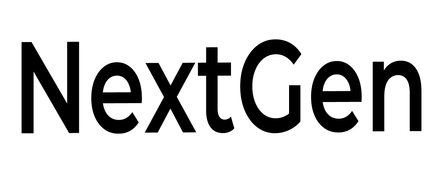 next gen non trad logo black