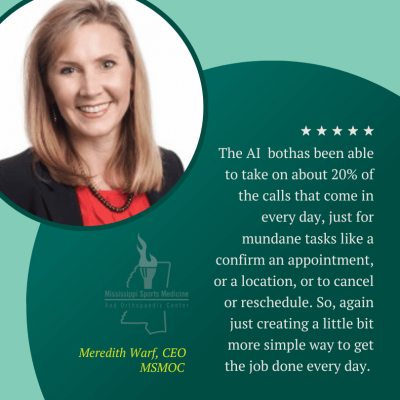 Dash Voice AI Client Testimonial - MSMOC