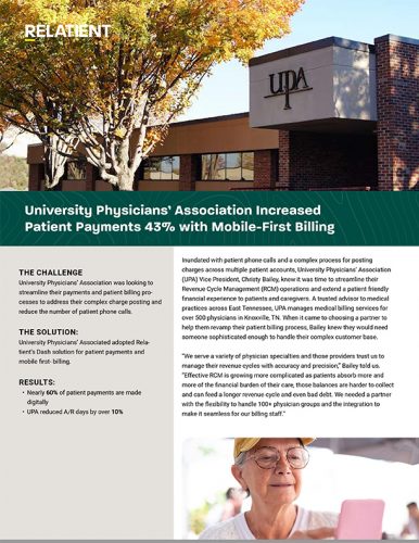 University-Physicians-Association-Case-Study cover graphic