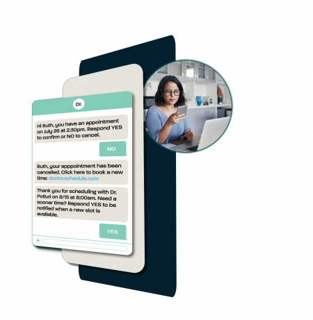 Dash Engage Secure Text Messaging graphic